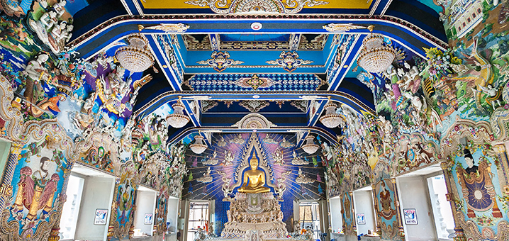 泰国曼谷还有这样的佛寺？！我赌你一定没去过！