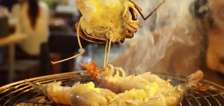 曼谷Taikong Seafood餐厅|流水虾现捞现烤自助，饕餮盛宴来袭