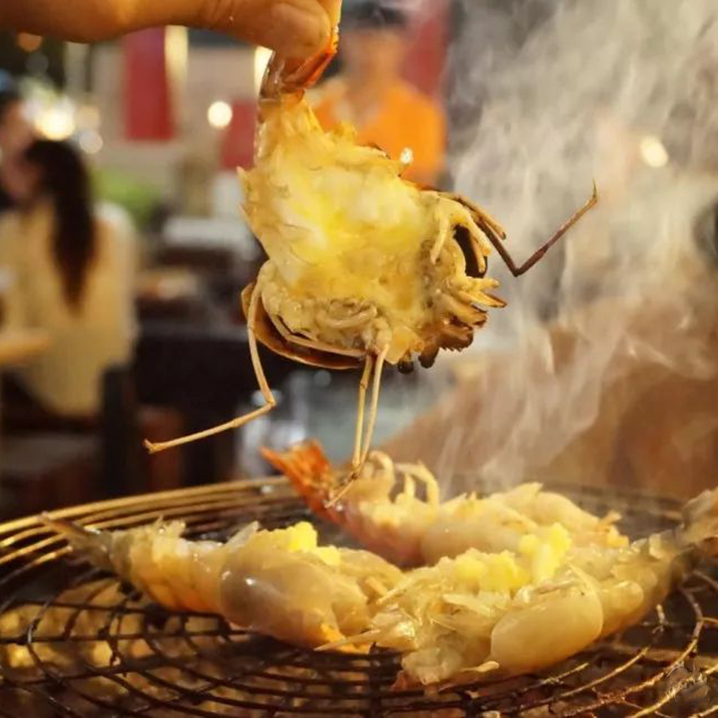 曼谷Taikong Seafood餐廳|流水蝦現撈現烤自助，饕餮盛宴來襲