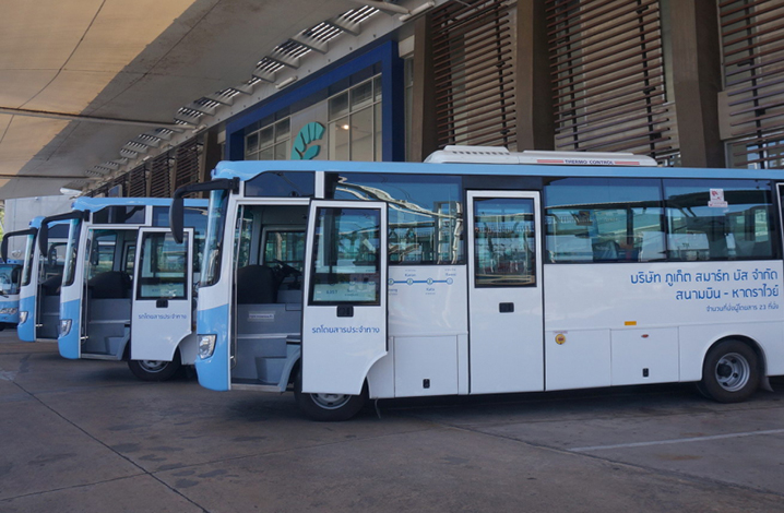 普吉岛50泰铢巴士从卡塔去巴东
