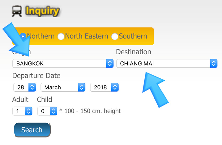 怎么用泰国铁路官网订票