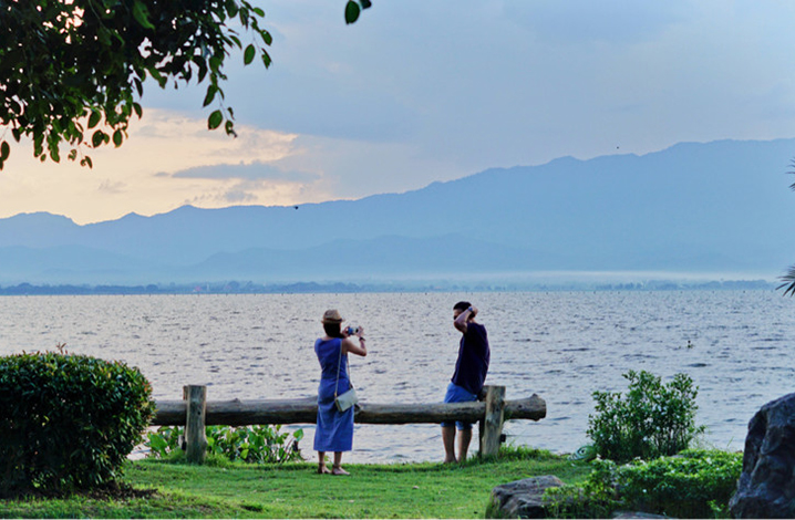 泰北帕尧大湖（Phayao Lake），便是泰北第一大淡水湖！