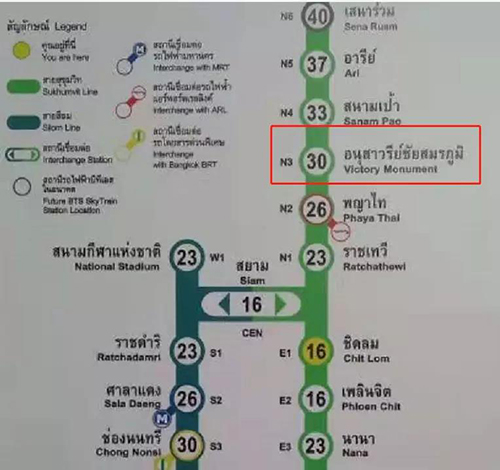 曼谷BTS和MTR搭乘指南