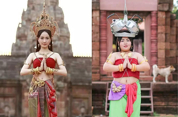 泰国网红，当“魏璎珞”和“如懿”变成同一个泰国女人时