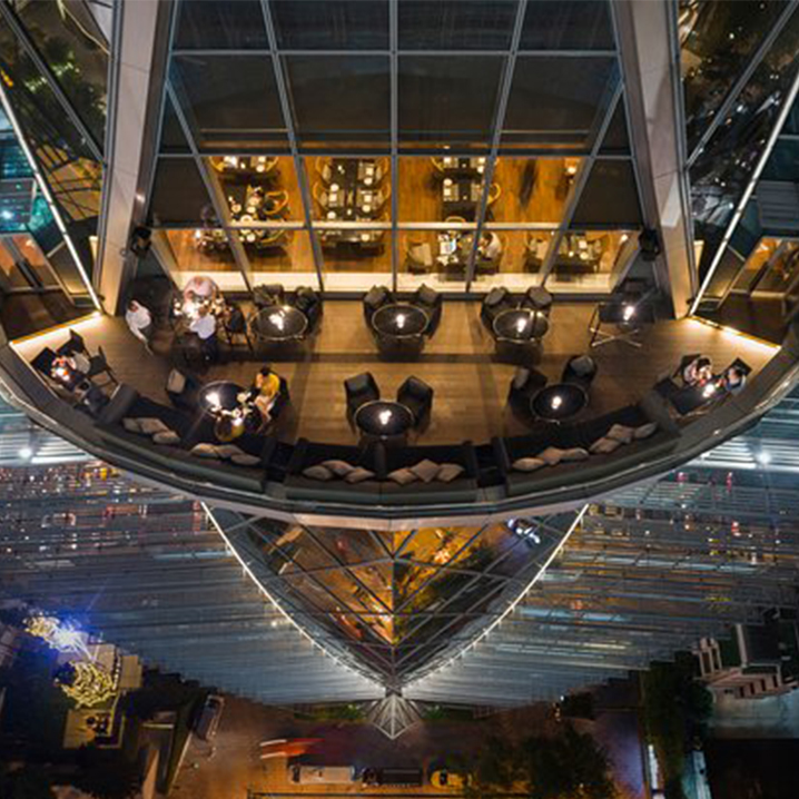 曼谷6家绝美高空餐厅，超美超浪漫