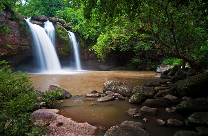 泰国十大绝美瀑布景观，大自然的鬼斧神工