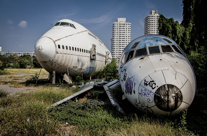 曼谷飞机墓地、集市、餐厅打卡，一架飞机死后的命运