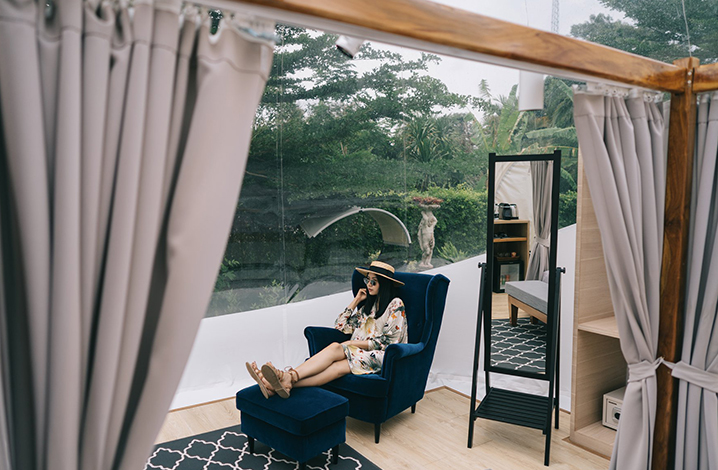 泰国首家泡泡酒店Casa De Montana，隐藏在考艾的花园中
