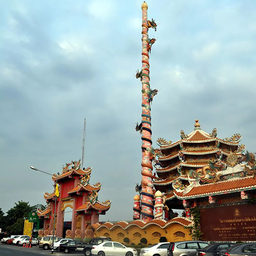 泰國最大的哪吒廟Nha Ja Sa Tai Jue Shrine，值得來芭提雅尋訪