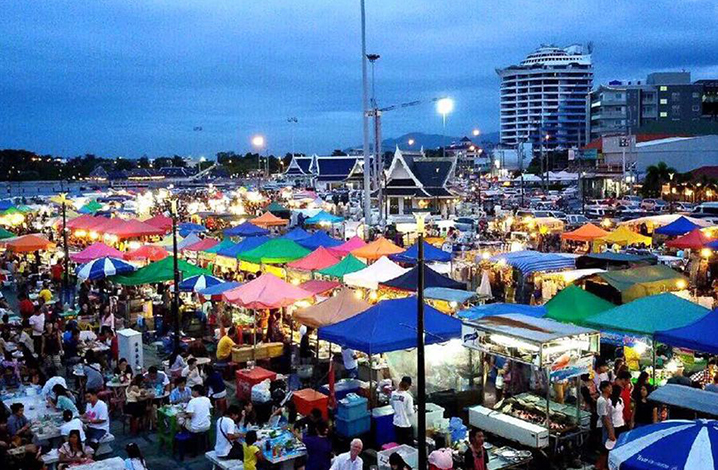 泰国芭堤雅四大海滨市场，给你最纯粹的快乐
