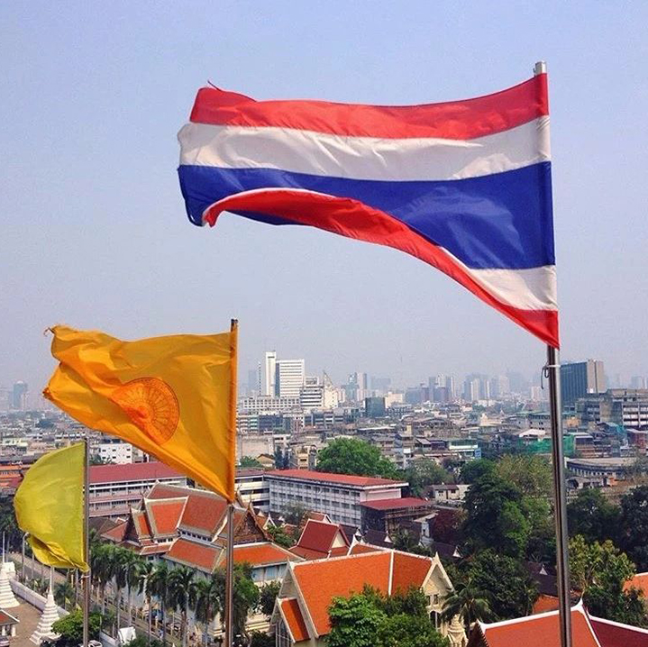 泰国第一面国旗图片